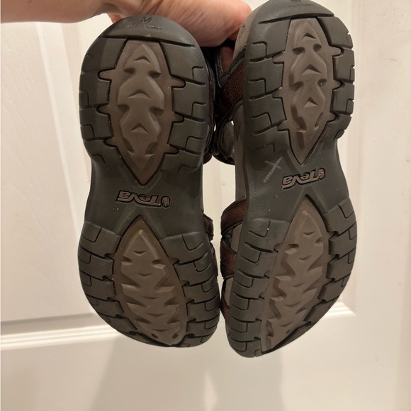 Teva Dark Brown Strappy Sandals W8 - Picture 7 of 8